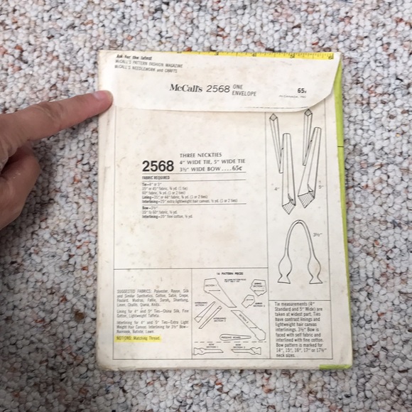 Lot of two vintage accessories patterns - Picture 5 of 5